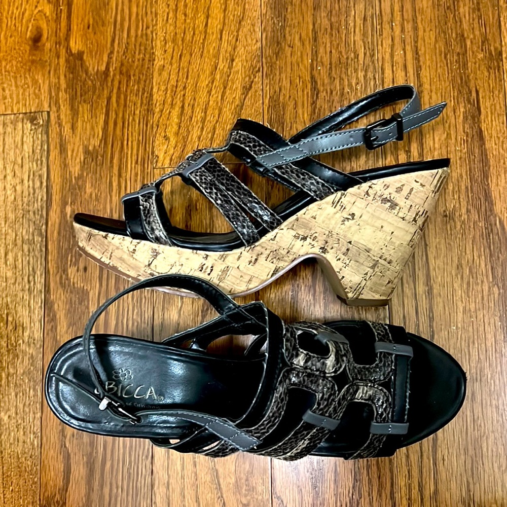 Sbicca sandal shoe black
